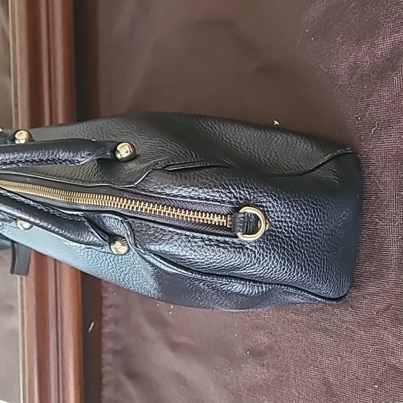 Kate Spade Black Pebbled Leather Satchel - Picture 2 of 11